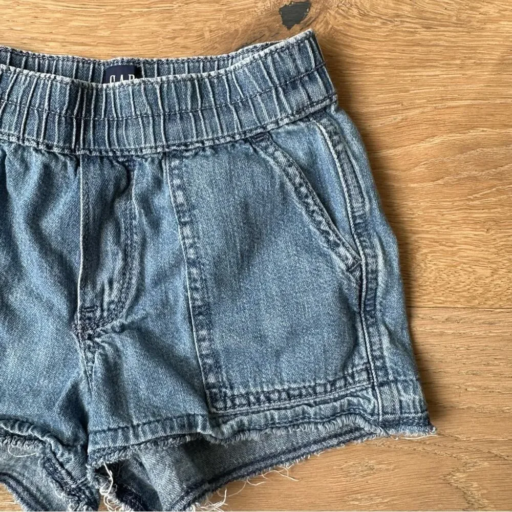 Gap Pull up Shorts Denim XS
